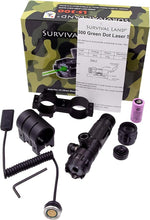Load image into Gallery viewer, Green Laser Sight with Mounts