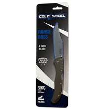 Load image into Gallery viewer, Cold Steel Range Boss Flat Dark Earth w/StoneWash Blade - Blister SKU CS-20KR9Z