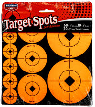 Load image into Gallery viewer, Birchwood Casey TARGET SPOTS® ASSORTED SIZE ORANGE TARGETS