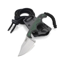 Load image into Gallery viewer, CRKT Minimalist Bowie Neck & belt Knife w/Fixed Blade