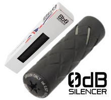Load image into Gallery viewer, 0dB Daystate Airgun Silencer 110C Black with 1/2" UNF .177/.22/.25