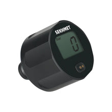 Load image into Gallery viewer, Sekhmet Digital Gauge (manometer) 25MM Black 1/8 BSP