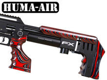 Load image into Gallery viewer, Huma-air FX Impact Laminated Grip Set Apple Jack Red
