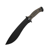 Load image into Gallery viewer, Kershaw Camp 10 Tan Handel w/black Blade & Tan Sheath