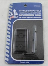 Load image into Gallery viewer, UTG PRO key-LOK 4-Slot Picatinny Rail Section, Black