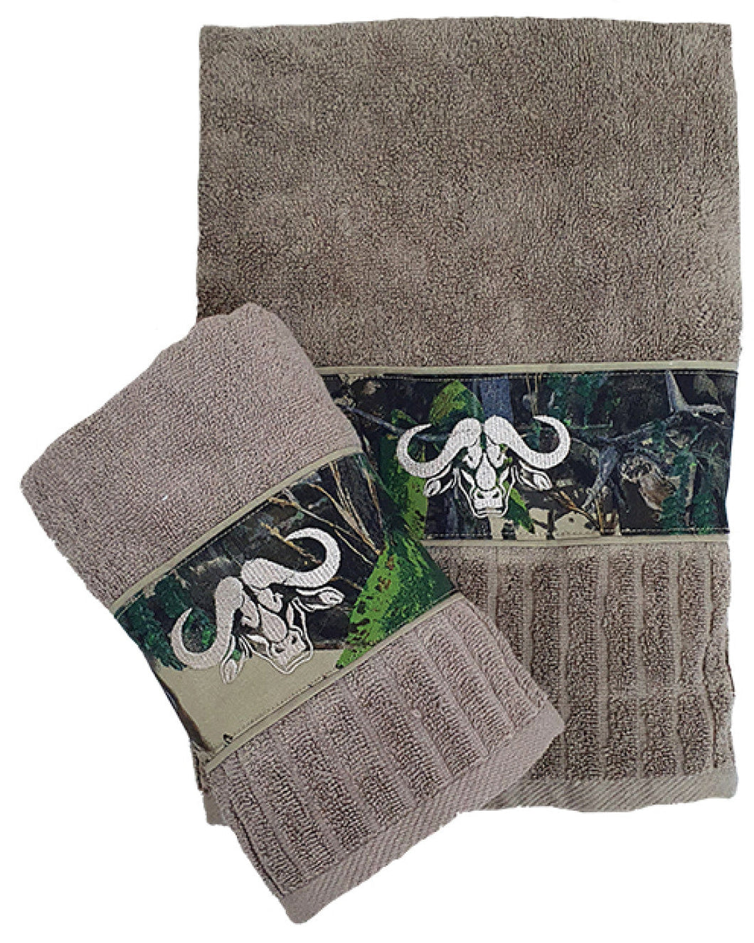 3D/KHAKI TOWEL SET