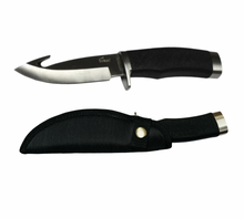 Load image into Gallery viewer, ENLAN HUNT-PRO F/BLADE GUT-HOOK D/POINT W/SHEATH G.BOX
