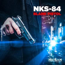 Load image into Gallery viewer, Combo Niksan nks84 9mm blank/pepper pistol
