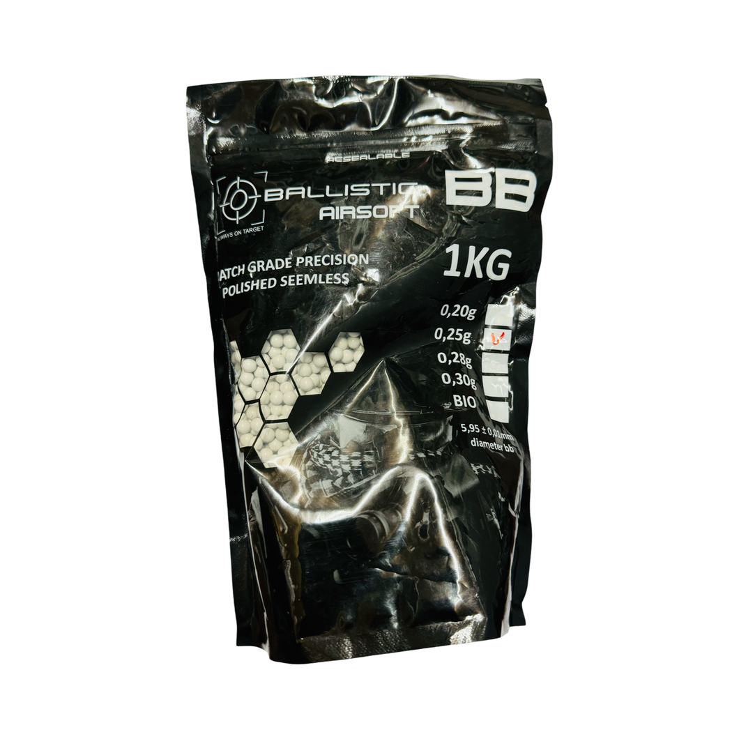 Ballistic Airsoft BBS 6mm 0.25g - 1kg Bag