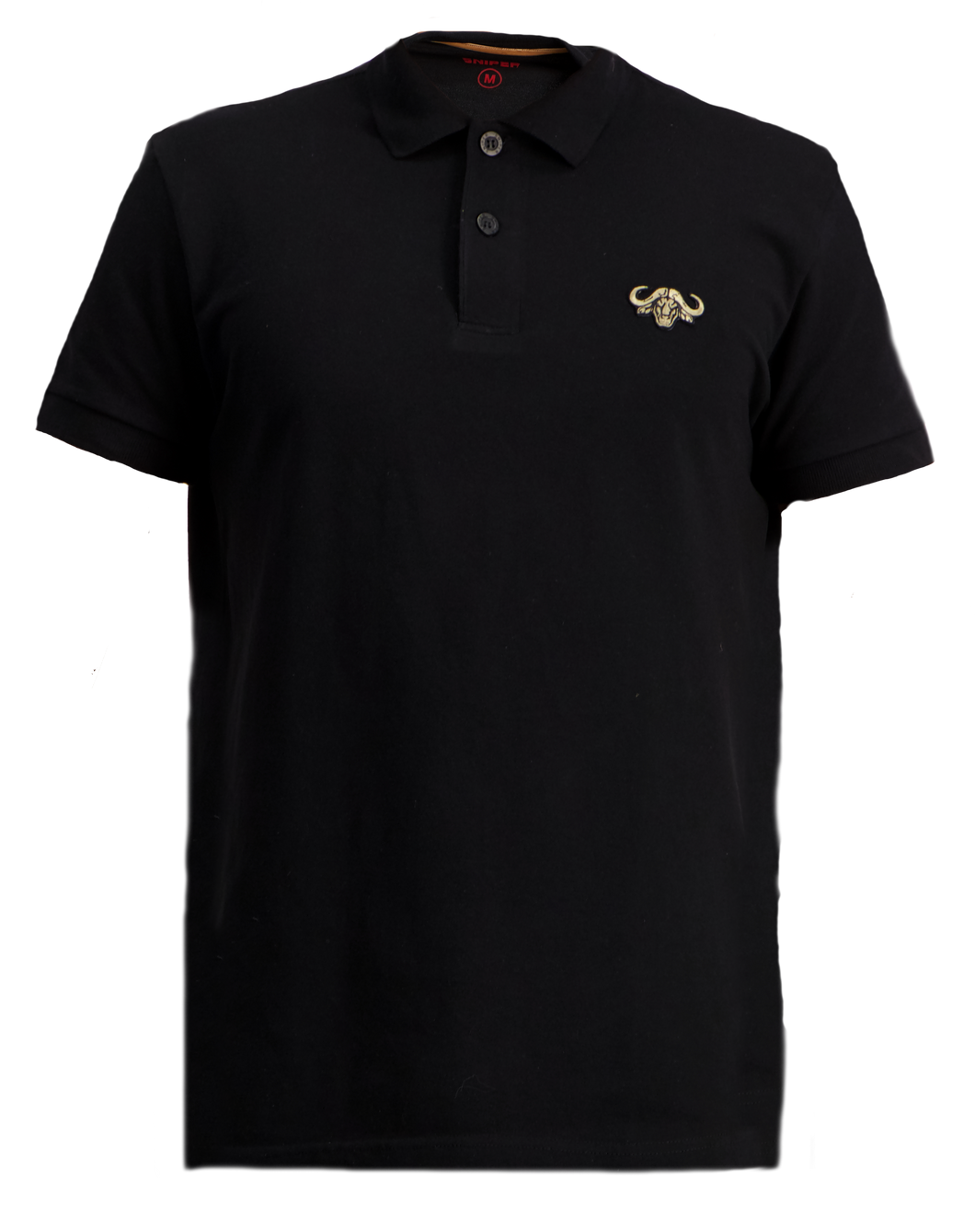 ZZZ BLACK BUFFALO LOGO SHORT SLEEVE GOLFER