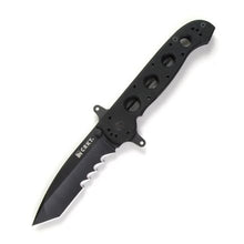 Load image into Gallery viewer, CRKT M16-14SFG Large Tanto Special Forces G10 w/Veff Serrated Black Titanium Nitride Coated Blade
