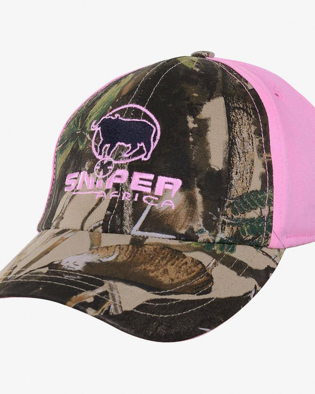 3D PINK LADIES EMBROIDED PEAK CAP