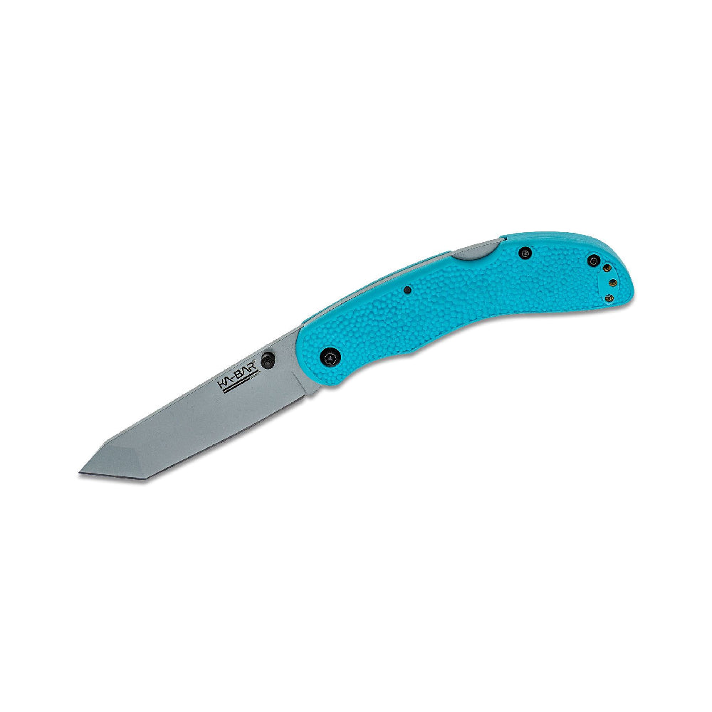 KA-BAR USSF Space Force Corser Textured Blue GFN-PA66 Handle w/Grey Powder Coating