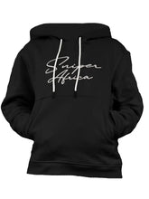 Load image into Gallery viewer, BLACK SIGNATURE BRUSHED LADIES HOODY
