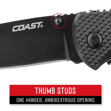 Load image into Gallery viewer, Coast LX315 Liner Lock Folding Knife - Blister
