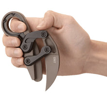 Load image into Gallery viewer, CRKT Provoke &#39;Earth&#39; Kinematic Karambit Folding Knife w/Earth Colour Cerakote Coating
