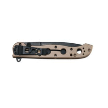 Load image into Gallery viewer, CRKT M16-03BK Spear Point Bronze Stainless Steel Handle w/Black Oxide Blade Finish
