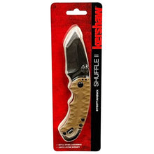 Load image into Gallery viewer, Kershaw Shuffle II Tanto Tan Handle w/BlackWash Blade Finish - Blister
