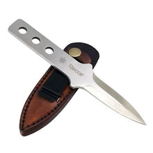 Load image into Gallery viewer, RECCE Croc Hunter Double Edge Dagger Blade w/Skeletonized Handle
