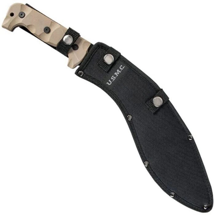 USMC Desert Sand Kukri Knife