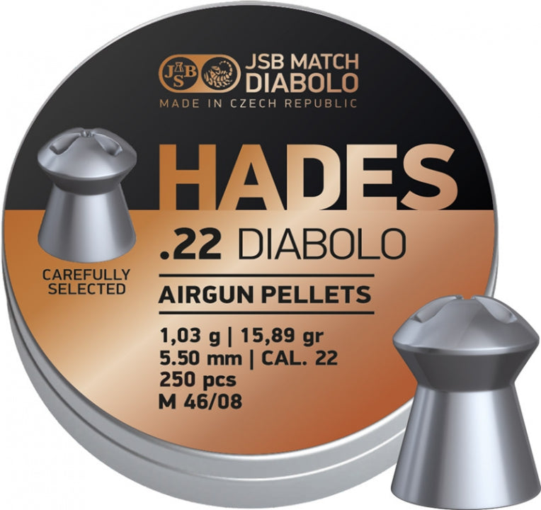 JSB Diabolo Hades Pellets .22/5.5 mm - 500 Pieces