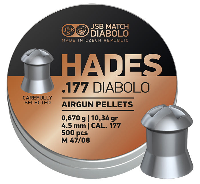 JSB Diabolo Hades Pellets .177/4.5 mm - 500 Pieces