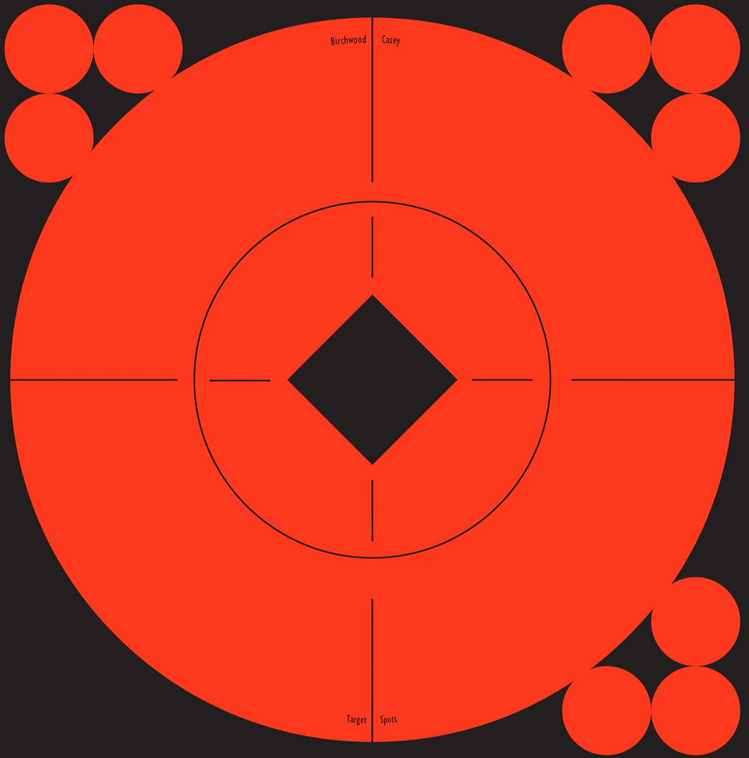 Birchwood Casey TARGET SPOTS® 6 INCH, 10 TARGETS - 120 PASTERS