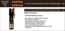 Load image into Gallery viewer, RAM DEFENSE PEPPER STREAM 20ML TIN
