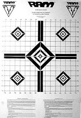 RAM SCOPE ZERO TARGETS (3) BLACK