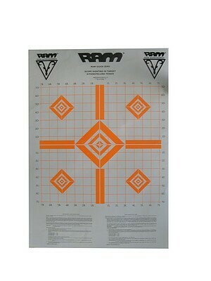 RAM SCOPE ZERO TARGETS (3) ORANGE