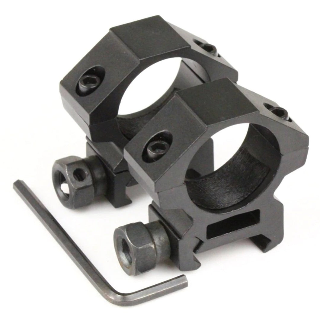 scope mounts picatinny 2 piece medium 25mm