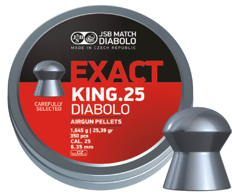 JSB Diabolo Exact King 25.39GR 6.35MM