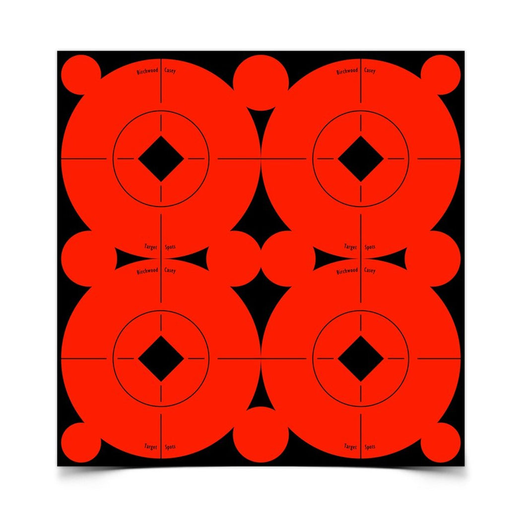 Birchwood Casey TARGET SPOTS® ORANGE 3 INCH, 40 TARGETS - 100 PASTERS