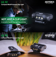 Load image into Gallery viewer, NEXTORCH UL10 65 LUMEN MULTIPURPOSE CLIP LIGHT 2AA
