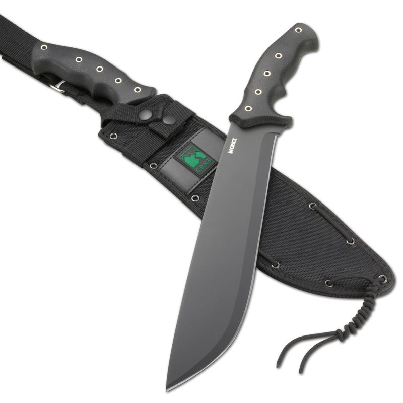CRKT ChanceInHell Machete Bead Blast Blade w/Powder Coat 10