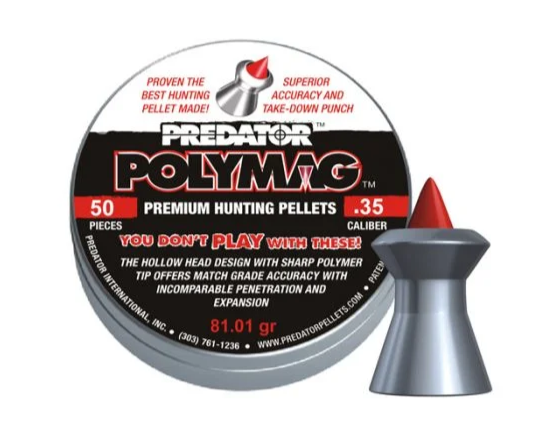 JSB Predator Polymag Pellets .35/9 mm - 50 Pieces