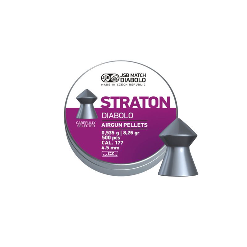 JSB Diabolo Straton Pellets .177/4.5 mm - 500 Pieces