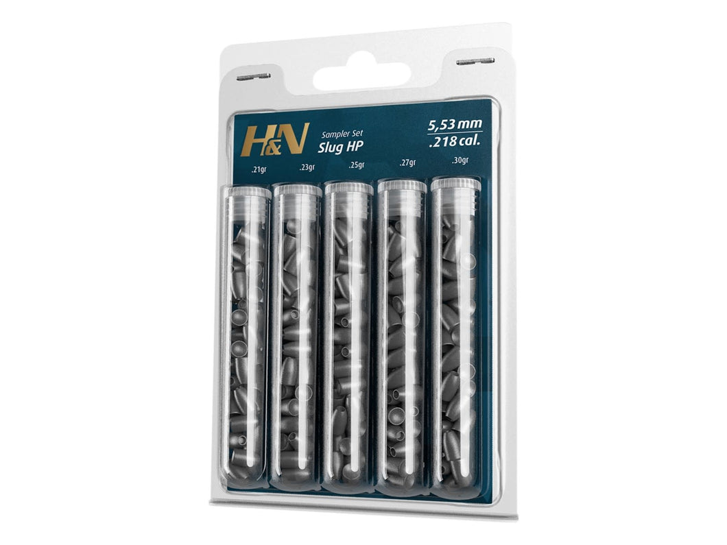 H&N .218 5.53mm slug sampler pack