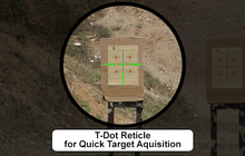 Load image into Gallery viewer, UTG® 6&quot; ITA Red/Green CQB T-dot Sight with Offset QD Mount
