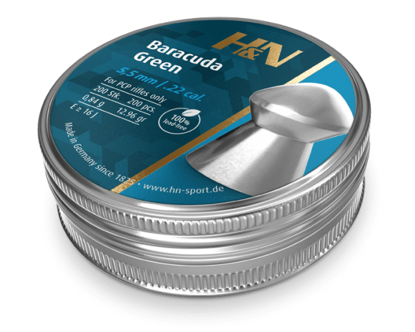 H&N Baracuda Green 12.96g 5.5mm tin  200