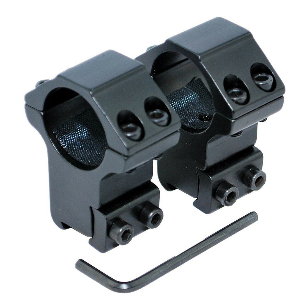 Victo scope mounts dovetail 2 piece medium 25mm