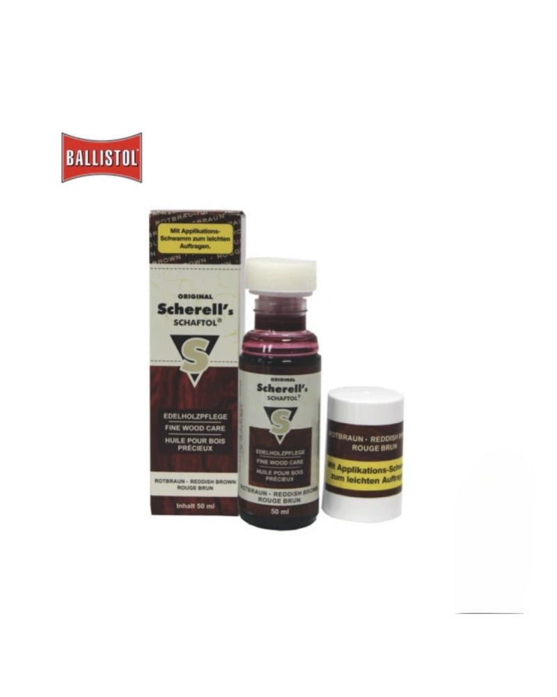 Ballistol Scherell Stock Oil Reddish Brown