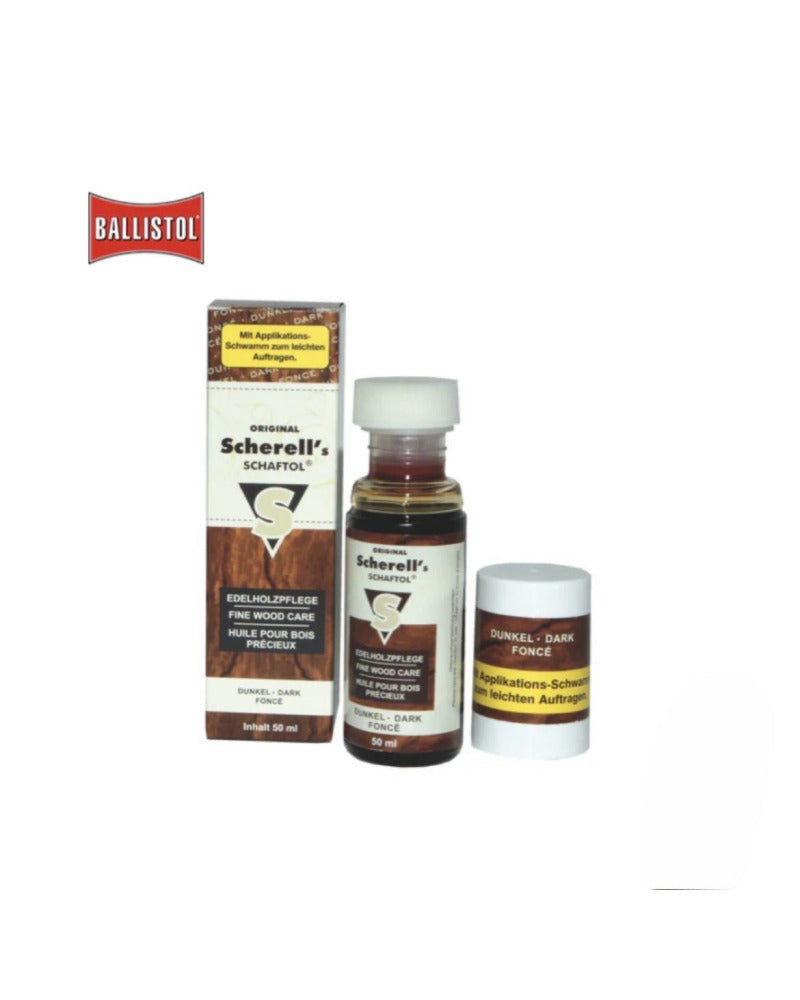 Ballistol Scherell Stock Oil Dark Brown