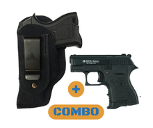 Load image into Gallery viewer, Ekol Botan 9mm blank/pepper pistol + holster
