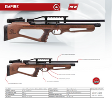 Load image into Gallery viewer, KRAL PUNCHER EMPIRE WALNUT BULLPUP PCP, 5.5MM
