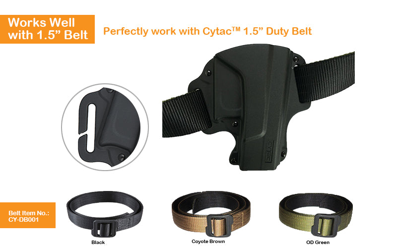 Cytac og19 owb pancake holster for glock