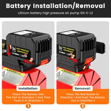 Load image into Gallery viewer, COMPRESSOR Battery powered 12V 300 bar 4500psi with auto shut off
