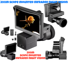 Load image into Gallery viewer, Scope mounted 200m infrared night vision
