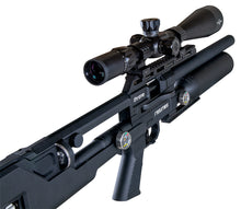 Load image into Gallery viewer, Reximex Throne Camo 5.5mm Regulated pcp rifle.
