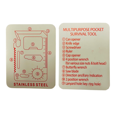 Load image into Gallery viewer, MULTIPURPOSE MINI POCKET SURVIVAL TOOL SOS
